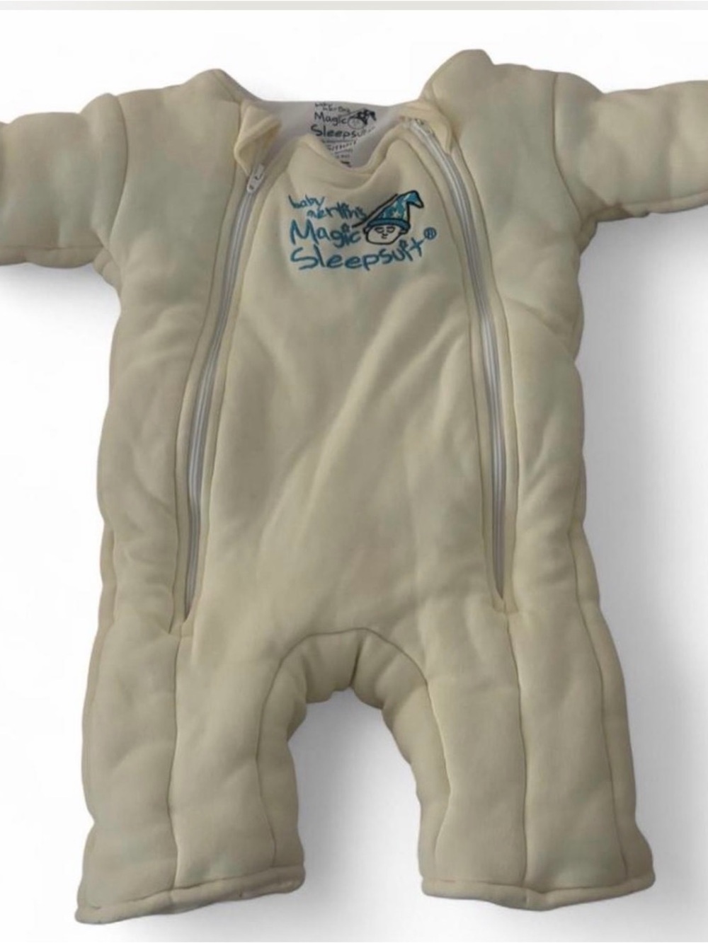 Baby Magic Sleepsuit Cream One-Piece Footie